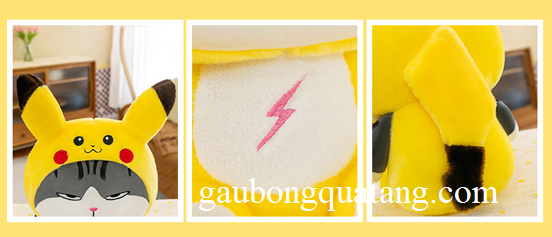 pikachu goi om meo hoang thuong cosplay hcm